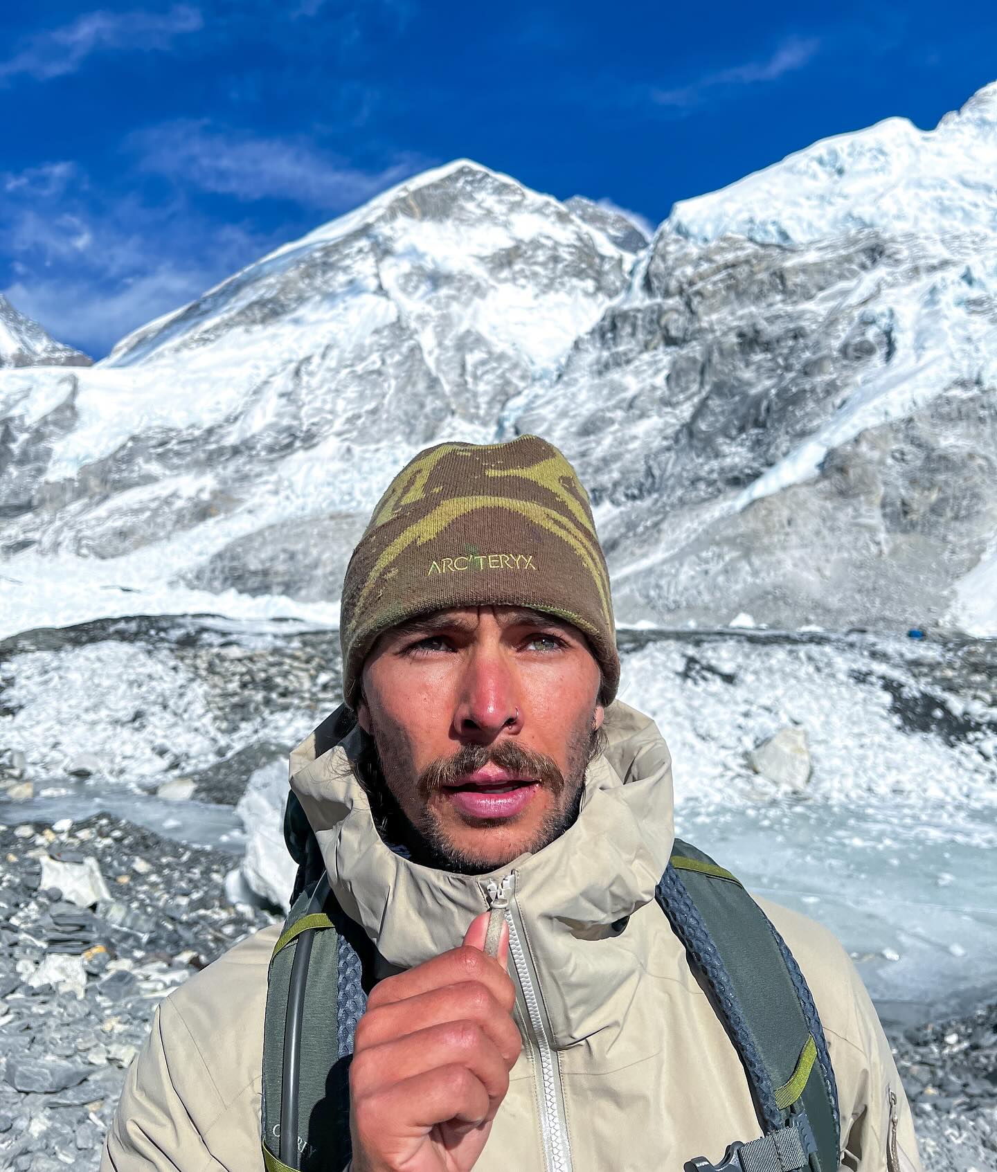 Fonz at Everest Base Camp